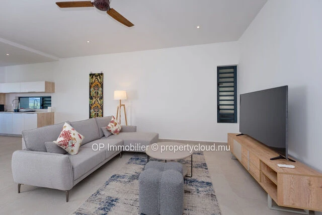 Appartement meublé de standing avec terrasse et piscine à Belle Vue Harel Mapou