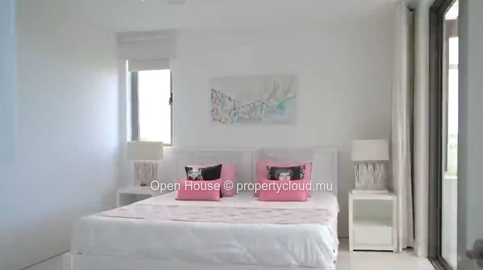 Penthouse 3 chambres avec piscine privée à louer à Rivière Noire