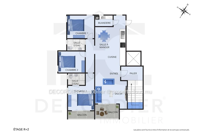 Spacious Apartment for Rent – Pereybère