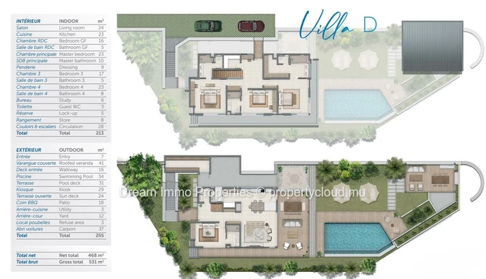 Somptuous Villas With Panoramic Sea & Morne Views In Black River – Mauritius