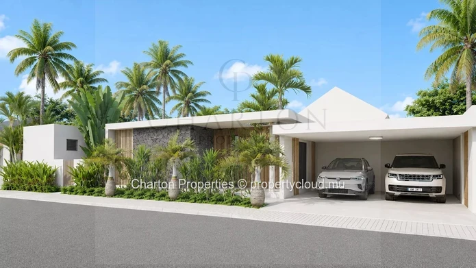 Contemporary three-bedroom villa in Cap Malheureux