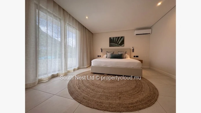 Luxury 3-Bedroom Duplex with Private Pool on Mauritius' Prestigious West Coast
