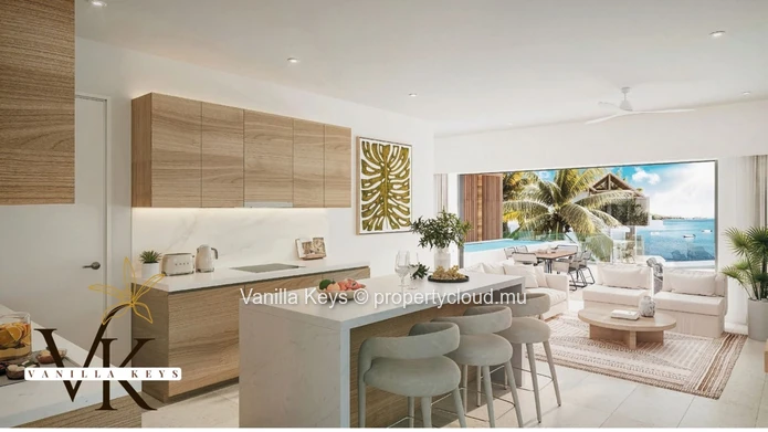 New Project of Boutique Residences Beachfront in Riviere Noire 