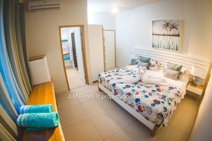 Appartement à louer dans la Marina à Rivière Noire, Île Maurice