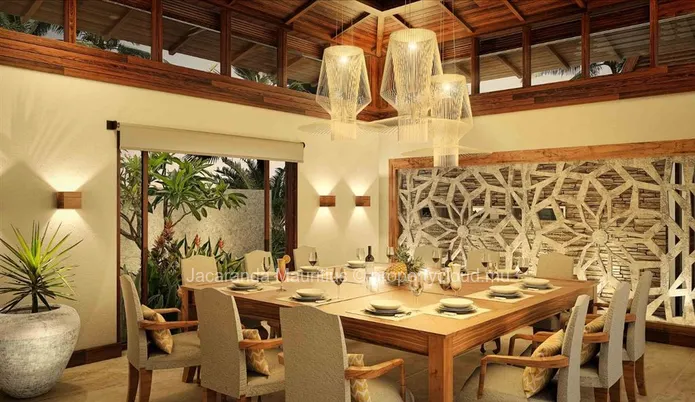 villas confortables de 3 chambres