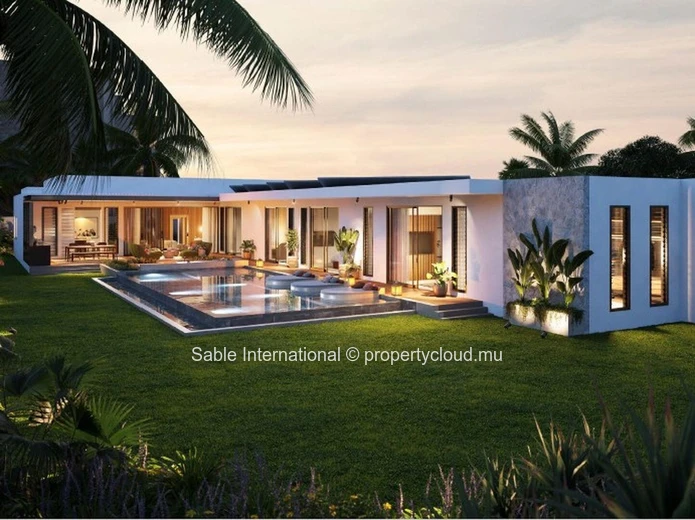 Villa de prestige avec piscine à vendre à Trou aux Biches