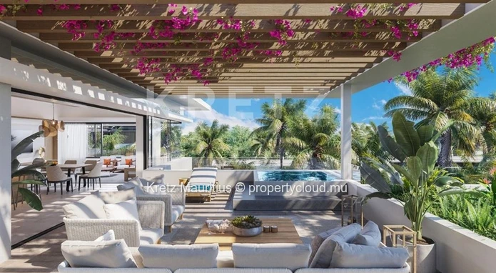 Penthouse avec accès à la plage et services hôteliers