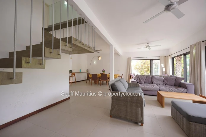 Retraite côtière : villa de 4 chambres à quelques pas de la plage de Trou Aux Biches