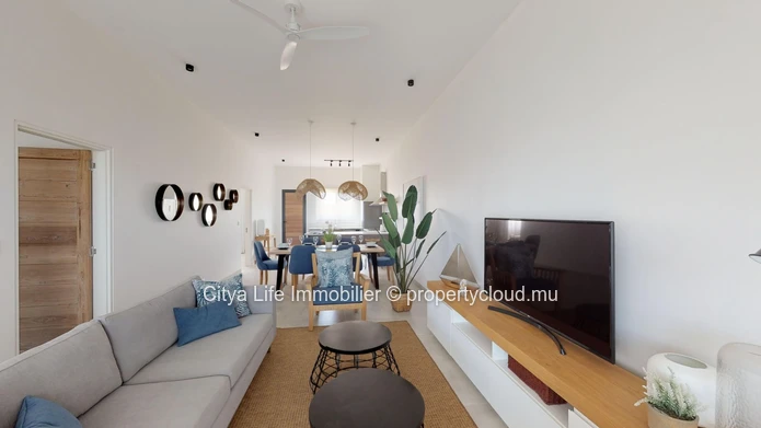 Vente appartement REZ+2 à Peréybère, 172m², 3 chambres, piscine commune, proche commodités, meublé, prix MUR.