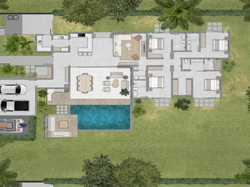 Villa de 4 Chambres