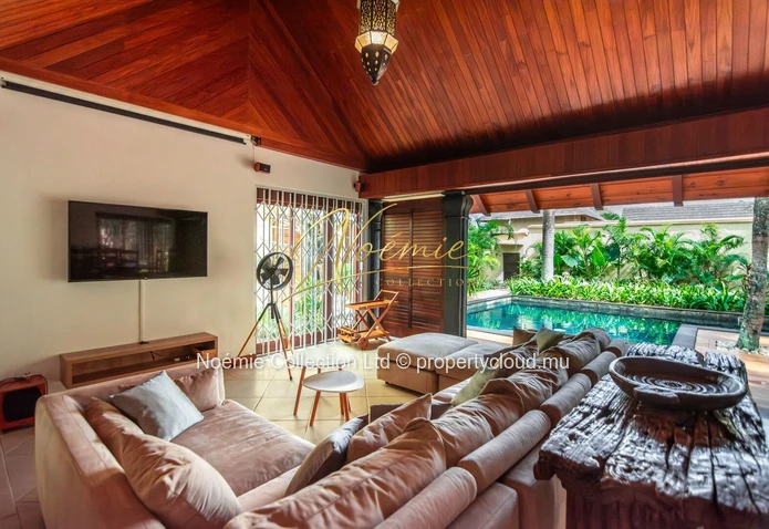 4-Bedroom Luxury Villa with Private Pool for Rent in Grand Baie