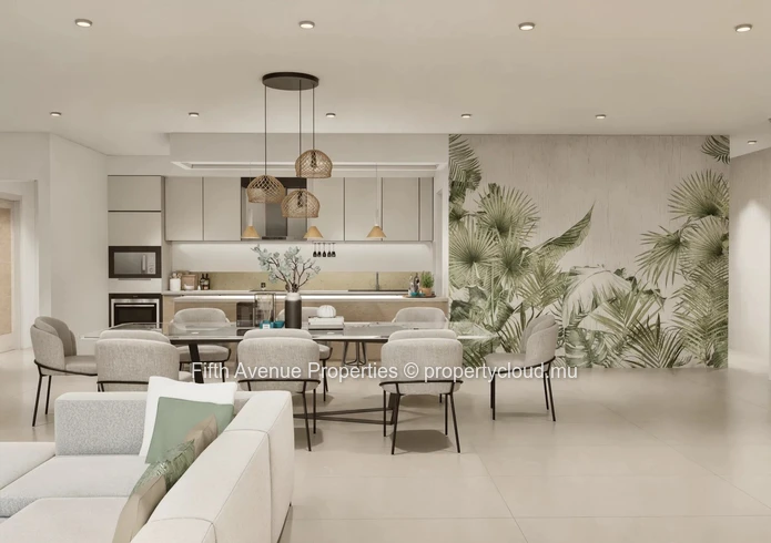 TAMARIN – OFF PLAN -  3-Bedroom Penthouse with Sea and Mountain Views