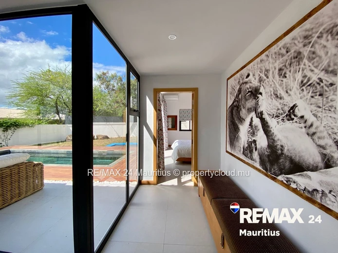 Bright Single-Storey Villa with Pool & Garden in Tamarin