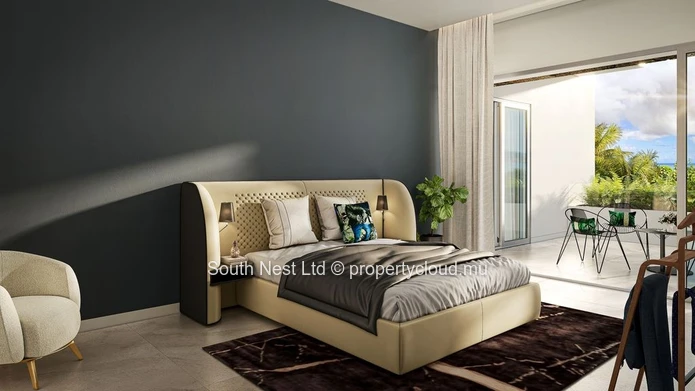 Penthouse avec piscine privée et vue imprenable sur la mer