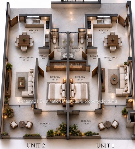 Off-Plan Apartments & Penthouses | Flic en Flac | Walking Distance to Beach