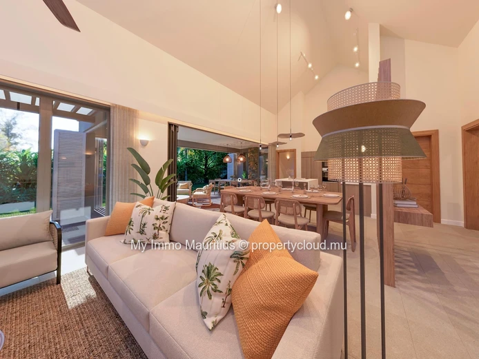 Villa Meréa – Dernières villas 2 chambres avec beach club à Pointe d’Esny Le Village