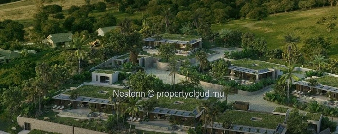 Architecture moderne à la pointe pour cette magnifique villa de 3 chambres en suite 