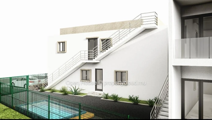 Appartement 3 chambres avec piscine à vendre à Flic en Flac
