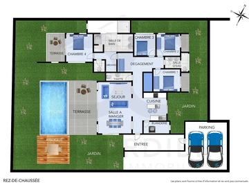 Maison de 3 Chambres