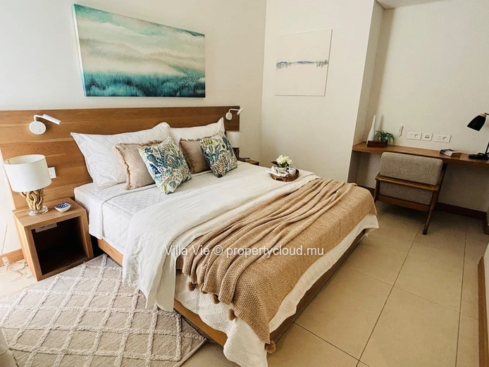 Mont Choisy - Beau penthouse de 2 chambres en-suite avec piscine privée