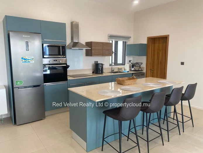 Penthouse moderne de 3 chambres avec de hauts plafonds et des équipements de qualité – Moka | Rs 130,000