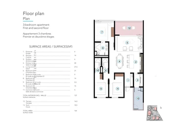 Appartement de 2 Chambres