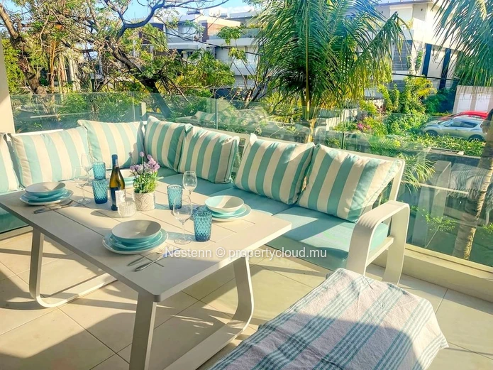 Appartement moderne de 2 chambres en résidence sécurisée