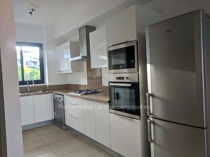 Nice Ground Floor Fully Furnished  Apartment for rent at Azuri Ocean and Golf Resort, Roches Noires.