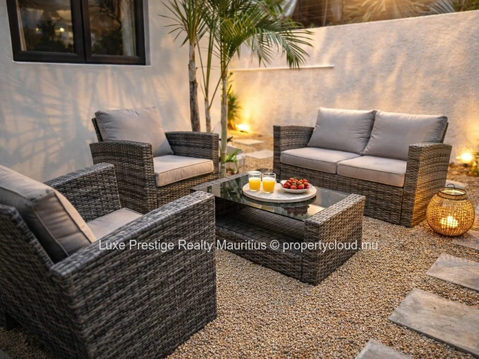Villa 3 chambres à Calodyne – Entièrement meublée | Résidence sécurisée | Jardin privé