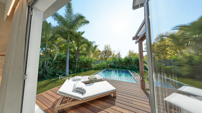 Villa Exclusive de 2 Chambres à Vendre à Pointe d'Esny, Île Maurice