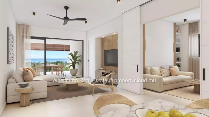 Contemporary apartment for sale in Tamarin – Elegant residence with terrace