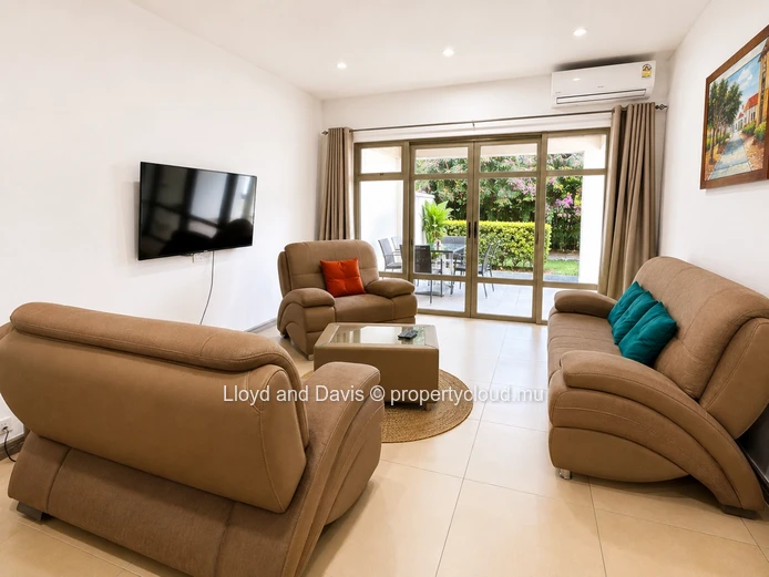 Elegant 3-Bedroom Apartment with Private Garden