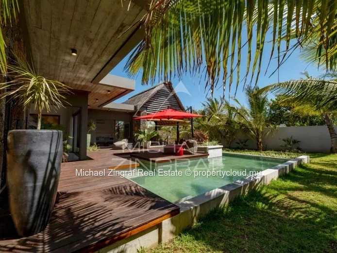 Villa de Luxe 4 Chambres au Style Balinais | Proche Grand Baie