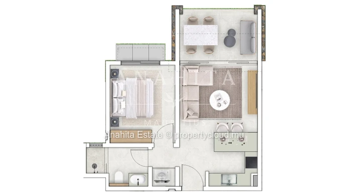 Appartement 1 chambre