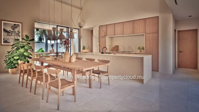 Contemporary 2-bedroom villa with private pool in Pointe d'Esny