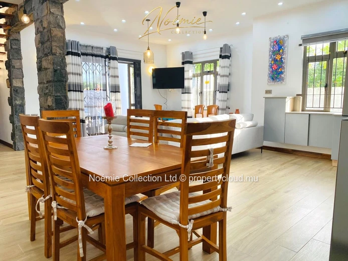 4-Bedroom Furnished Villa for Rent in Pointe aux Biches