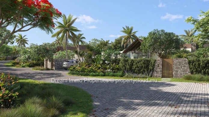 Sublime 3 bedroom villas in a private estate with access to golf, beach & hotels in Beau Champ - Mauritius