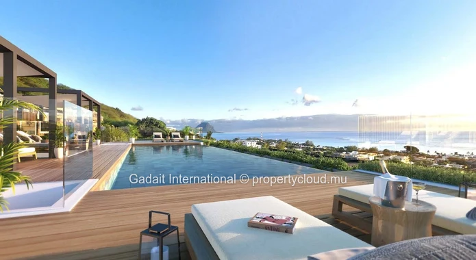 Apartment for sale with sea view in Tamarin, Mauritius