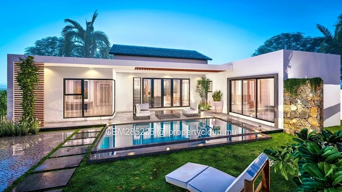Luxurious Off-Plan Ground Floor Villa For Sale in Grand Baie