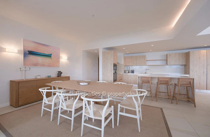 Appartement avec accès exceptionnel au lagon