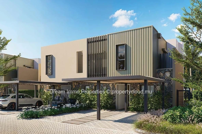 Belles Villas Modernes 3 Chambres Dans Une Residence Accès Plage, Golf & Hôtel – Ile Maurice