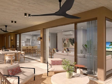 Penthouse de 4 Chambres