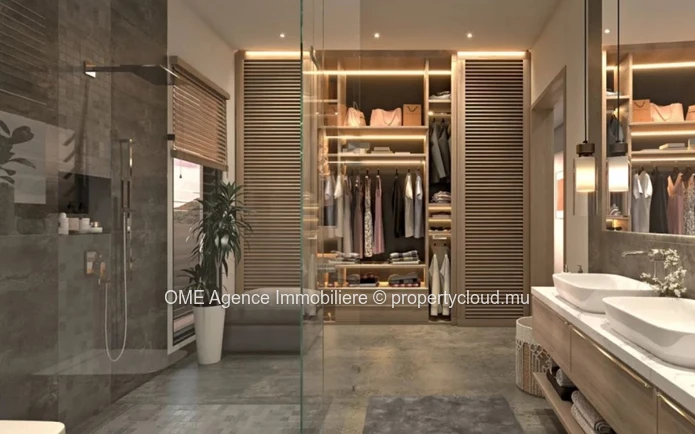 215 square meter apartment - 3 bedrooms - Tamarin.