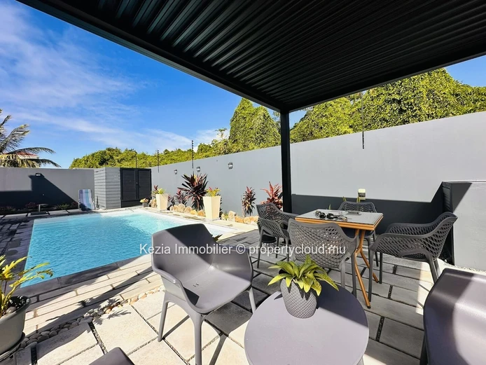 Contemporary Villa With A Mineral And Tropical Design