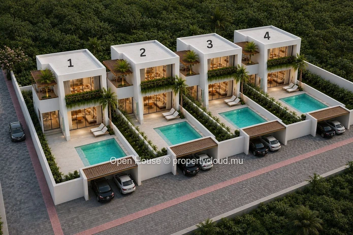 Local Market - Stunning 3-Bedroom Balinese Villa in Pereybere Area, Deco Pack included.