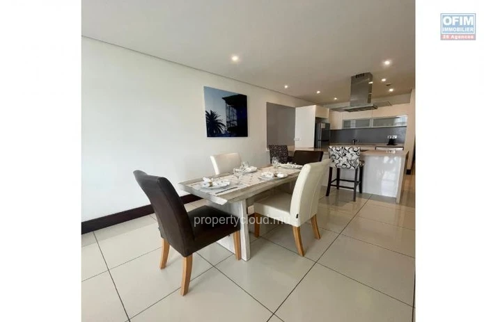 For resale an apartment accessible to foreigners and Mauritians in Grand Baie La Croisette with a sea view on Mont Ch...