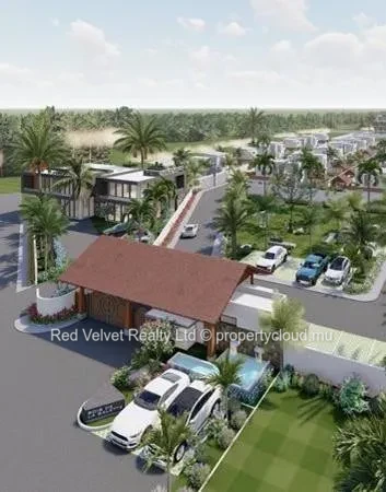 Villas de luxe à vendre à Grand Baie | Projet immobilier sur plan style complexe hôtelier