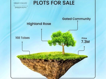 Residential Land (640m²) in Lotissement Highland Rose (Gated Community)