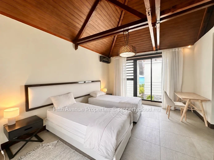 Pointe aux Canonniers - Pieds dans l'eau. Villa de 3 chambres