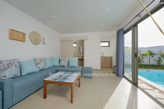 Villa contemporaine entièrement meublée de 3 chambres avec studio indépendant - Grand Baie